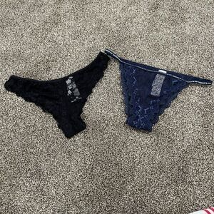 New without tags 2 pair Yamamay size 36/L women’s lace panties